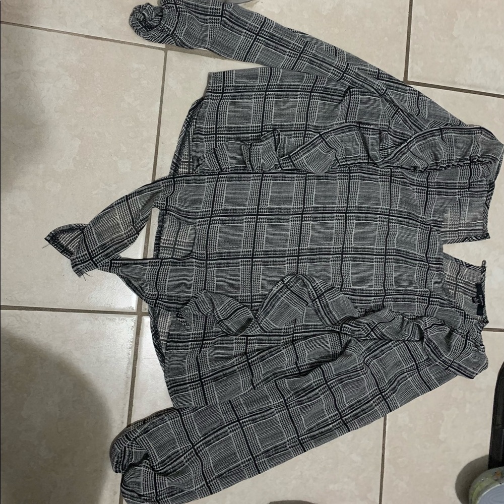 Black and white blouses never worn